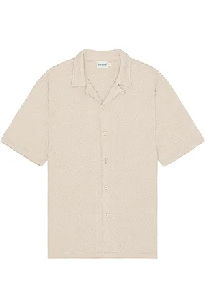 Bound Diamond Cuban Short Sleeve Shirt