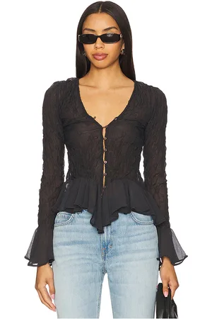 Free People Elias Smocked Blouse