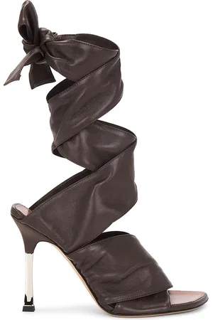 PARIS TEXAS Lorena Lace Up 100 Sandal
