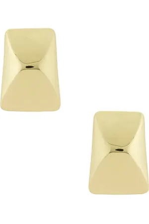ANINE BING Curved Rectangle Stud