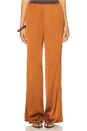 GOOD AMERICAN Satin Pull-on Pants