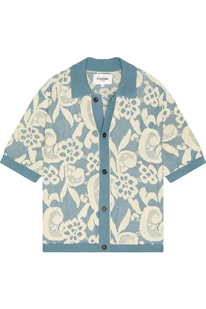 Corridor Floral Jacquard Button Down Shirt
