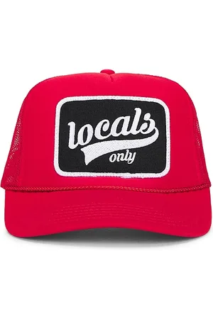 Friday Feelin Locals Only Script Trucker Hat