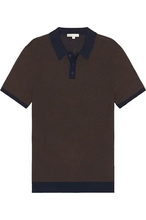 ONIA Cotton Textured Knit Polo