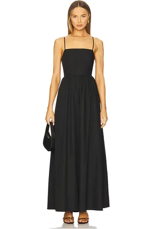 Susana Monaco Poplin Lace Up String Maxi Dress