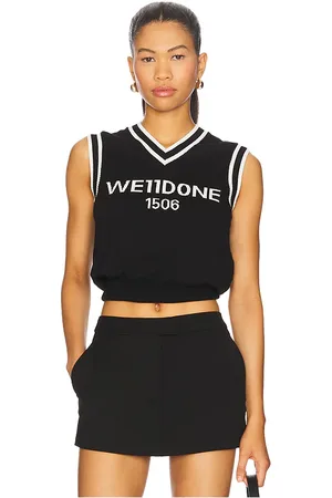 We11 Done Basketball Knit Vest
