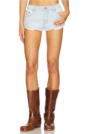 ONE TEASPOON Bandits Low Waist Denim Short