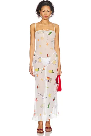 For Love & Lemons Marina Maxi Dress