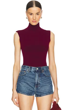 Norma Kamali X REVOLVE Slim Fit Sleeveless Turtleneck Top