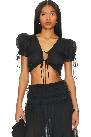 LPA Ophelia Tie Front Top