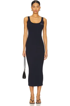 We11 Done Ribbed Knit Dress
