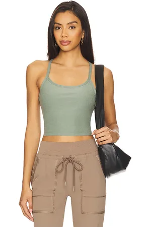 Beyond Yoga Space Dye Slim Racerback Cropped Tank Top