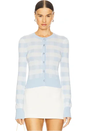 For Love & Lemons Gingham Knit Cardigan