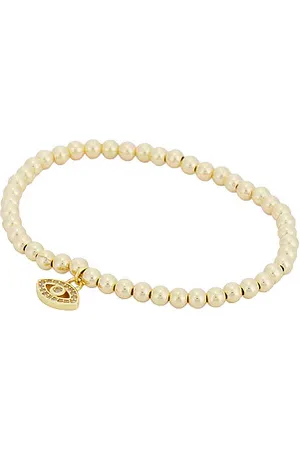 Alexa Leigh Gold Evil Eye Bracelet