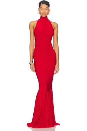 Norma Kamali X REVOLVE Halter Turtle Fishtail Gown