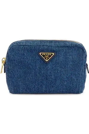 SIEDRES Prada Denim Cosmetic Pouch