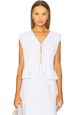 LnA Kala Eyelet Top