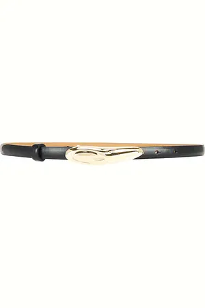 Ettika Ayla Carbon Split Leather Belt
