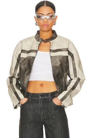 superdown Katrina Faux Leather Moto Jacket
