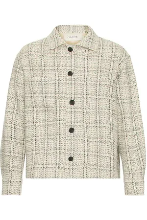 Frame Flannel Overshirt Jacket