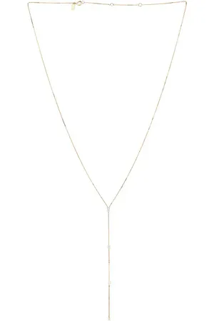 EF Collection Diamond Callae Lariat Necklace