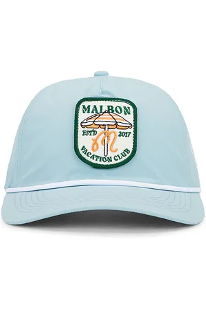 Malbon Golf Vacation Club Nylon Rope Hat
