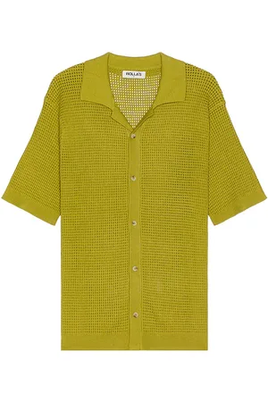 Rollas Bowler Grid Knit Shirt