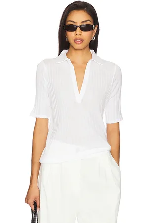 Vince Elbow Sleeve Polo