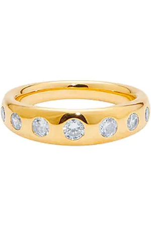 mega 7 Stone Pinky Ring