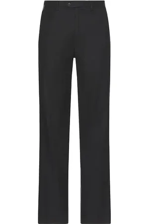 CLUB MONACO Herringbone Linen Suit Trousers