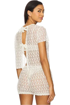 Only Hearts Little Flower Coquette Baby Tee