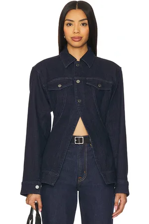 AFRM The Peplum Denim Jacket