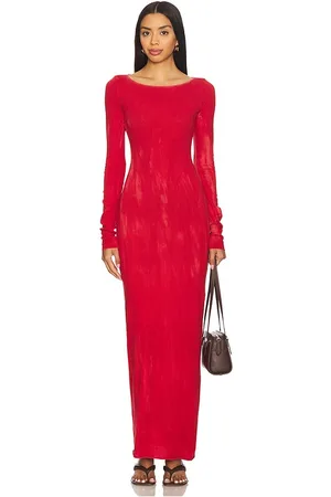 Cotton Citizen Marbella Long Sleeve Maxi Dress