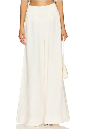 WeWoreWhat Button Front Palazzo Pant