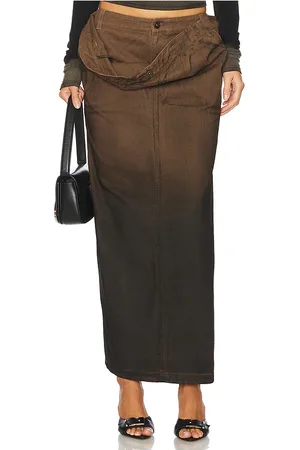 Marrknull Turndown Long Skirt