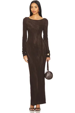 Cotton Citizen Marbella Long Sleeve Maxi Dress