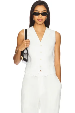 Ralph Lauren Linen Pauline Vest