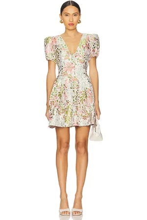 ELLIATT Calaantha Puff Sleeve Mini Dress