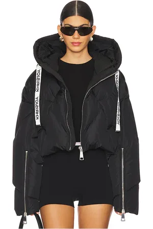 Khrisjoy Crop Iconic Puffer Jacket