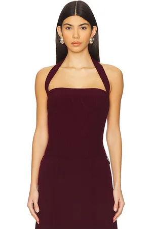 Lisa Yang Liana Top Burgundy