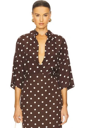 HEMANT AND NANDITA Oversized Polka Dot Shirt