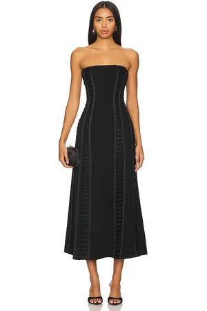 Simkhai Dennison Bustier Midi Dress