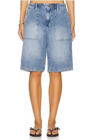 GOOD AMERICAN Lite Linen Bermuda Short