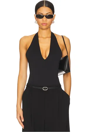 GOOD AMERICAN Scuba Halter Bodysuit