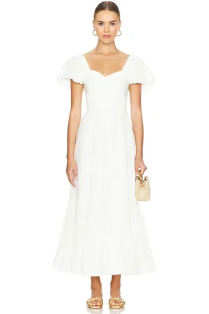 Free People Short Sleeve Sundrenched Maxi Dress