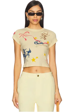 DAYDREAMER Western Flash Pointelle Tee