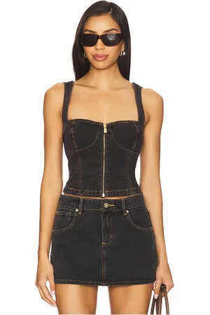 ABrand Cara Denim Top