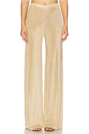 SER.O.YA Sheldon Metallic Knit Pants