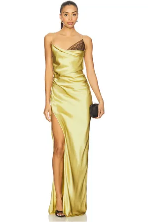 The Sei Lace Inset Cowl Gown