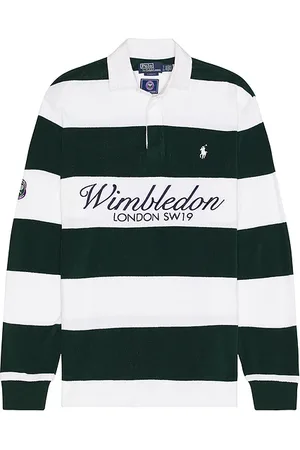 Ralph Lauren Wimbledon Terry Graphic Rugby Shirt